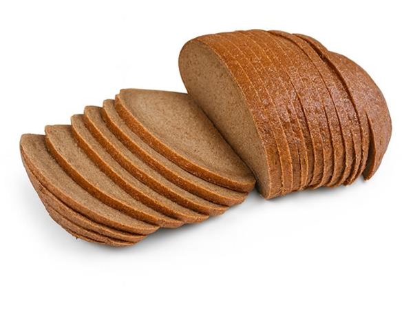 Klein rond rogge gesneden