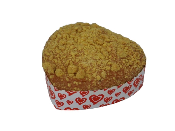 Red velvet hart cake-je