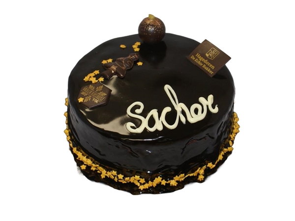 Sacher taart 6-8 personen