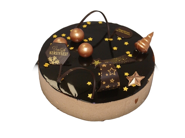 Bavaroise chocolade winkeltaartje